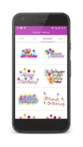 Gif Birthday Stickers screenshot 4