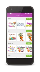 Gif Birthday Stickers screenshot 6