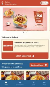 Ekdum Biryani: Order Biryani,  screenshot 1