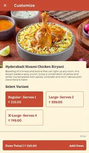 Ekdum Biryani: Order Biryani,  screenshot 5