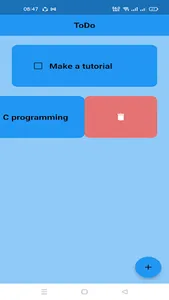 ToDo screenshot 1
