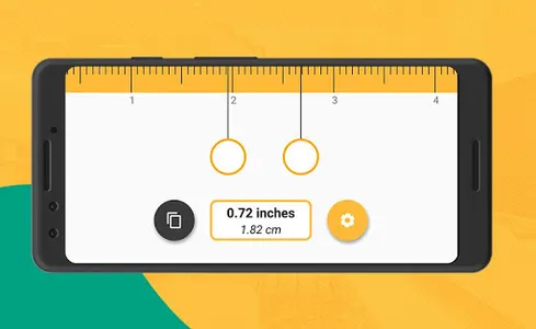 Pocket Ruler - Measure in inch screenshot 1