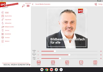 SPÖ Burgenland screenshot 6