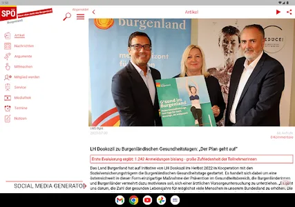 SPÖ Burgenland screenshot 8