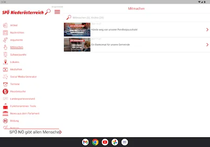SPÖ Niederösterreich screenshot 10
