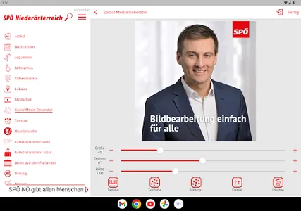 SPÖ Niederösterreich screenshot 7