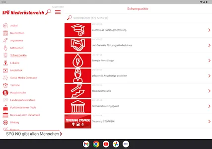 SPÖ Niederösterreich screenshot 8