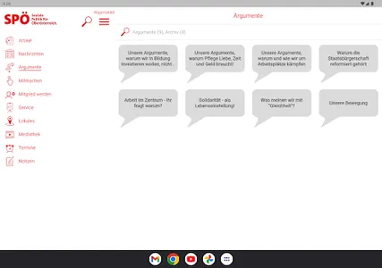 SPÖ Oberösterreich screenshot 5
