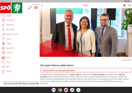SPÖ Steiermark screenshot 6