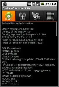 mydeviceinfo PRO screenshot 0