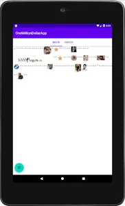 OneMillionDollarApp screenshot 1