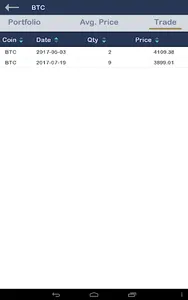 Bitcoin Portfolio & Altcoin Po screenshot 21