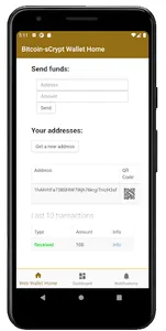 Bitcoin-sCrypt [BTCS] Wallet screenshot 2