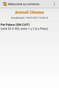 Animall. Clientes screenshot 1