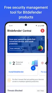 Bitdefender Central screenshot 0