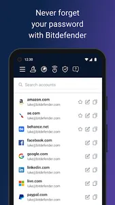 Bitdefender Password Manager screenshot 0