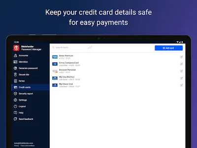 Bitdefender Password Manager screenshot 13