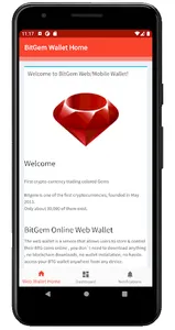 BitGem [BTG] Crytpo Wallet screenshot 0