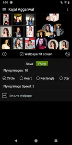 Kajal Aggarwal LWP screenshot 1