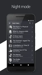 Daily English Poems | Poets &  screenshot 1