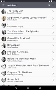 Daily English Poems | Poets &  screenshot 8
