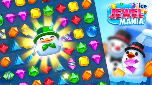 Jewel Ice Mania:Match 3 Puzzle screenshot 0