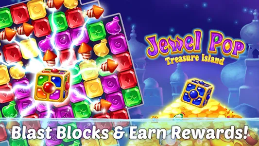 Jewel Pop: Treasure Island screenshot 0