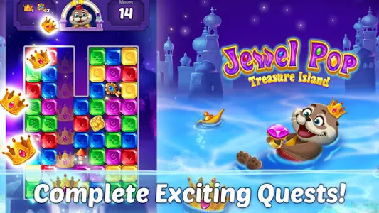 Jewel Pop: Treasure Island screenshot 9