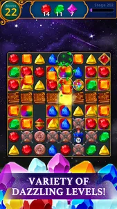 Jewels Magic: Mystery Match3 screenshot 20