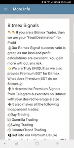 Bitmex Signals screenshot 2