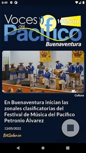 Voces del Pacífico screenshot 2