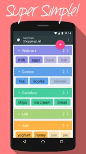 Super Simple Shopping List screenshot 0