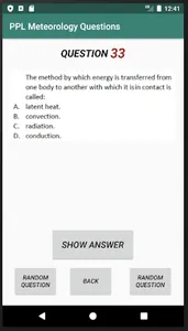 PPL METEOROLOGY EXAM (+350 Off screenshot 1