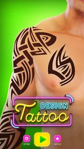 Tattoo Drawing - Tattoo Games screenshot 6