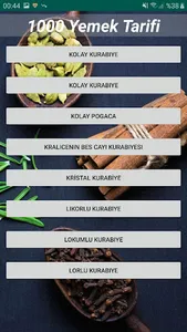 1000 Yemek Tarifi screenshot 0