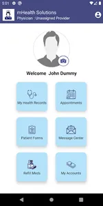 mHealth Solution screenshot 1