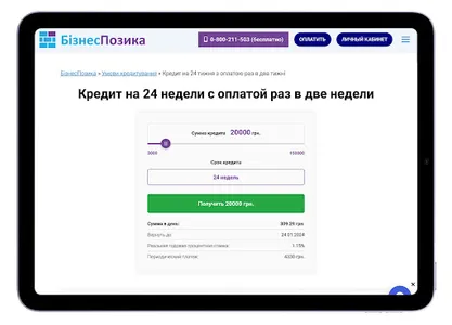 БізнесПозика screenshot 9
