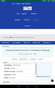 Ethiopia Jobs screenshot 2