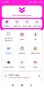 All in one status video saver screenshot 4