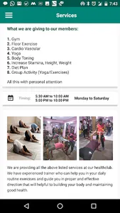 B.K.Jambhulkar Healthclub screenshot 2