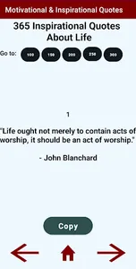 Inspirational Quotes screenshot 1
