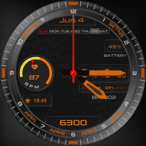 BKS002-Hybrid Watchface screenshot 10