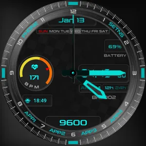 BKS002-Hybrid Watchface screenshot 13