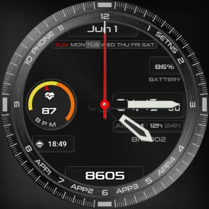 BKS002-Hybrid Watchface screenshot 8