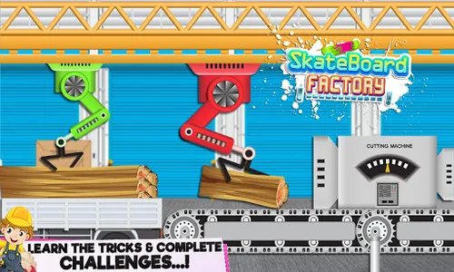 Skateboard craft Factory screenshot 2