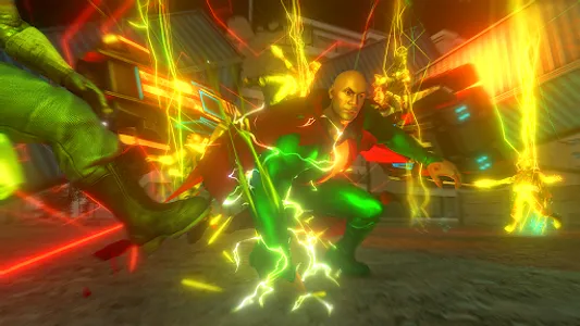 Black Flying Adam Fight Game screenshot 1