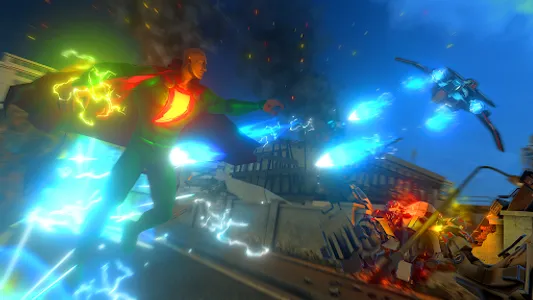 Black Flying Adam Fight Game screenshot 12