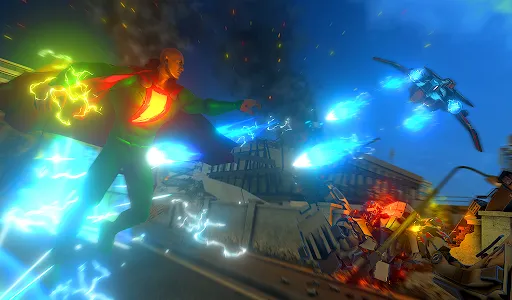 Black Flying Adam Fight Game screenshot 7