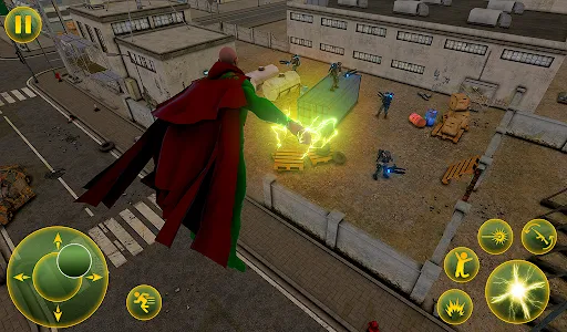 Black Flying Adam Fight Game screenshot 9