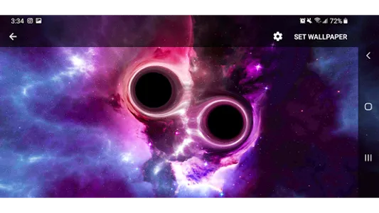 Black Hole 3D Parallax Live Wa screenshot 8